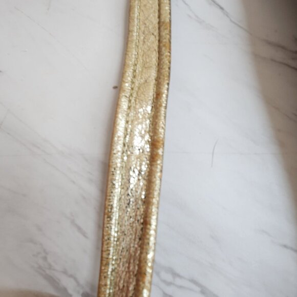 Coach Tan and Cream Satchel with Signature Style - Picture 4 of 14